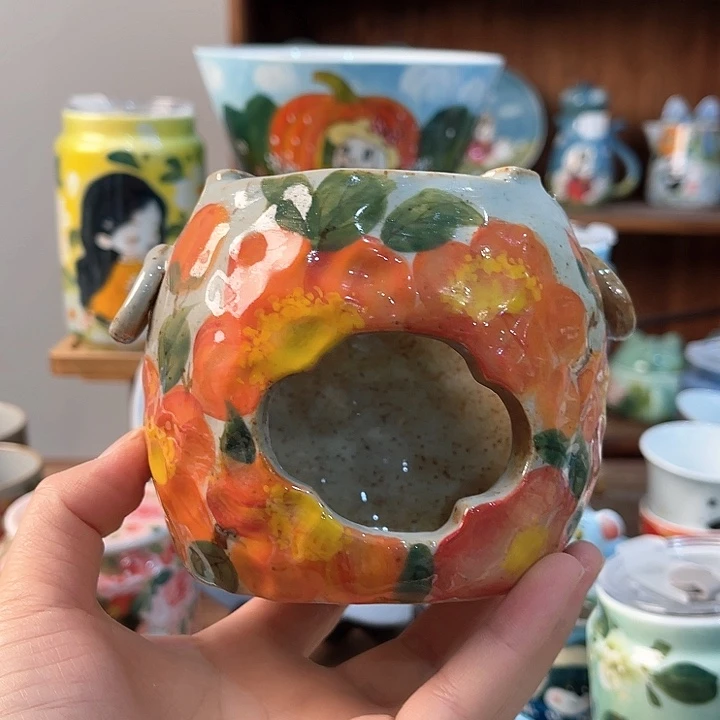 陶景德镇釉下手绘陶瓷