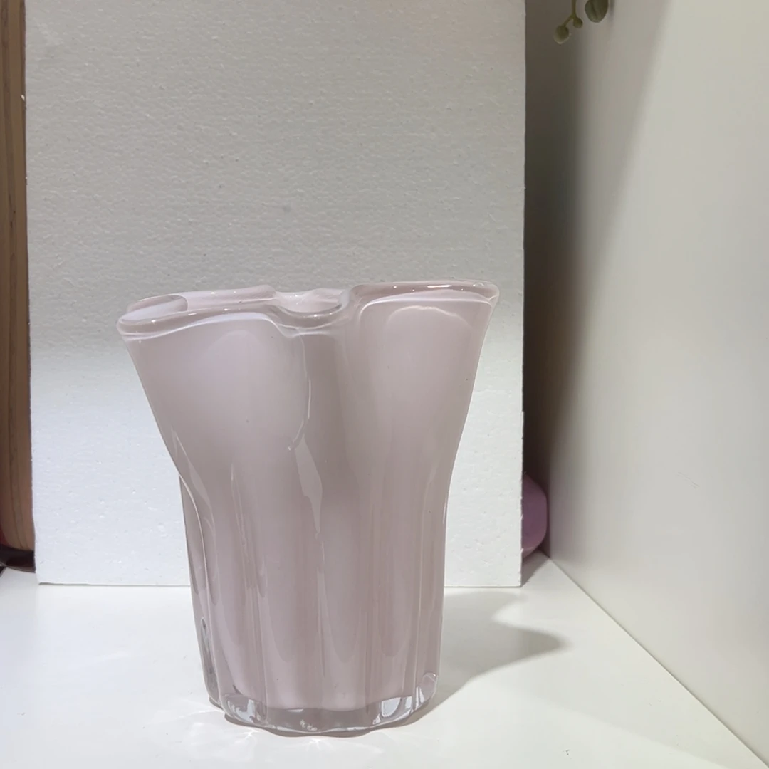 琉璃纯手工制作工艺品高18.5，内口径16