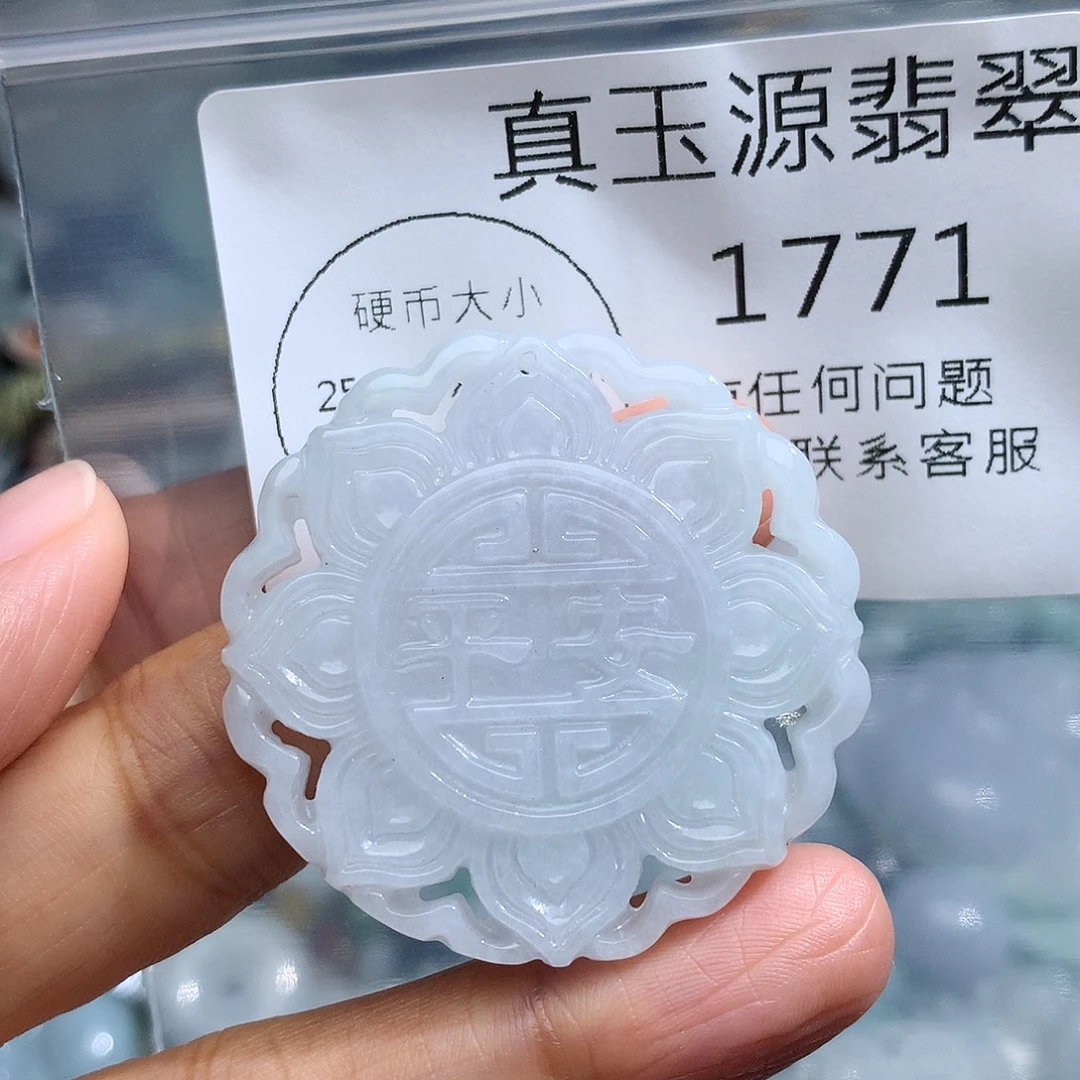 翡翠未镶嵌颈饰1761