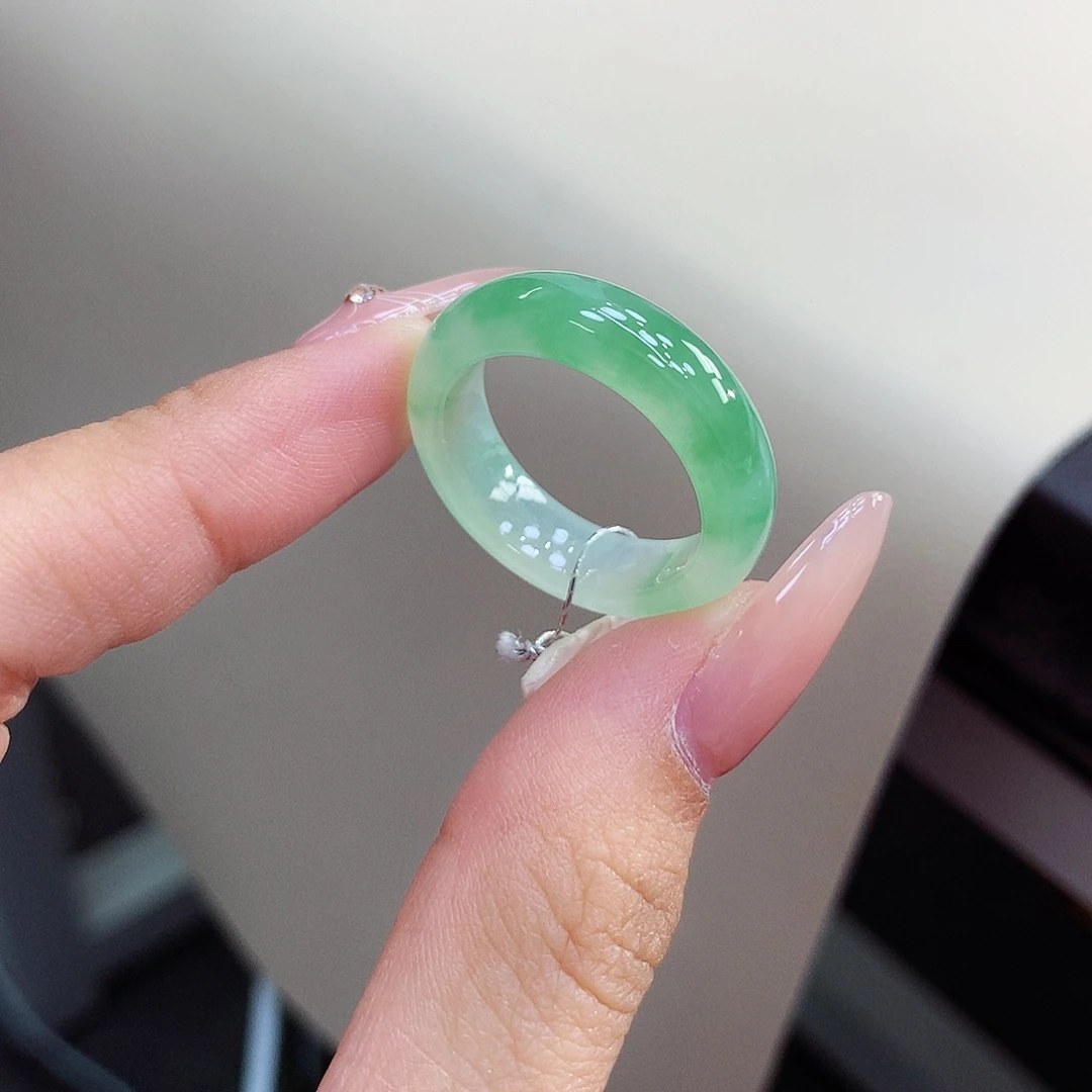 未镶嵌戒指翡翠18号