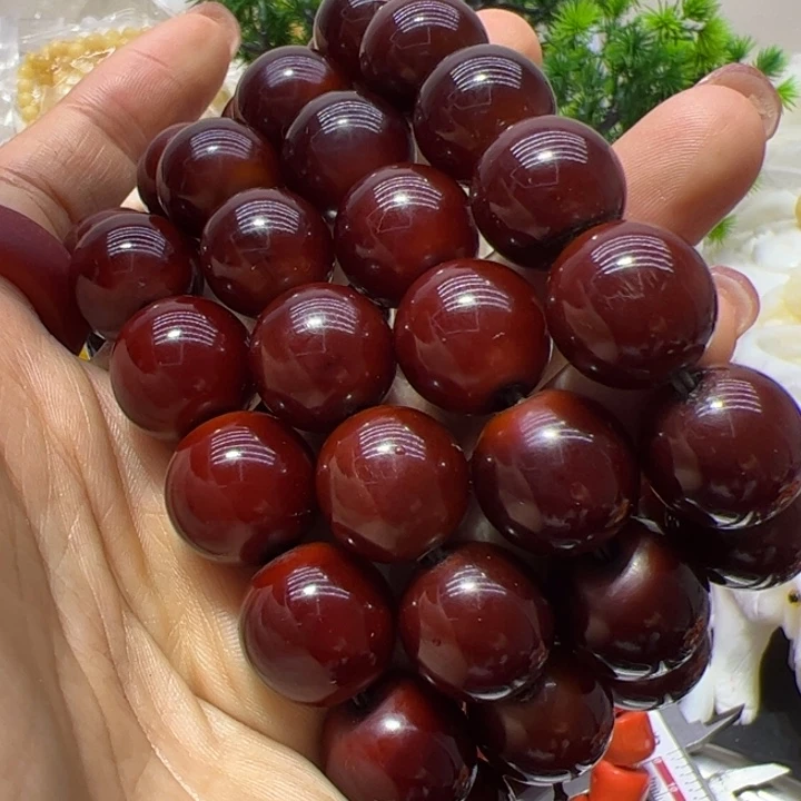 核桃手串/手链1.6麝红手串