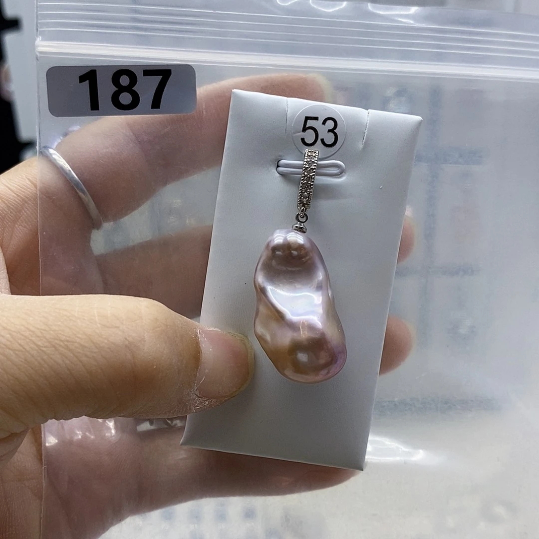 颈饰合金淡水珍珠