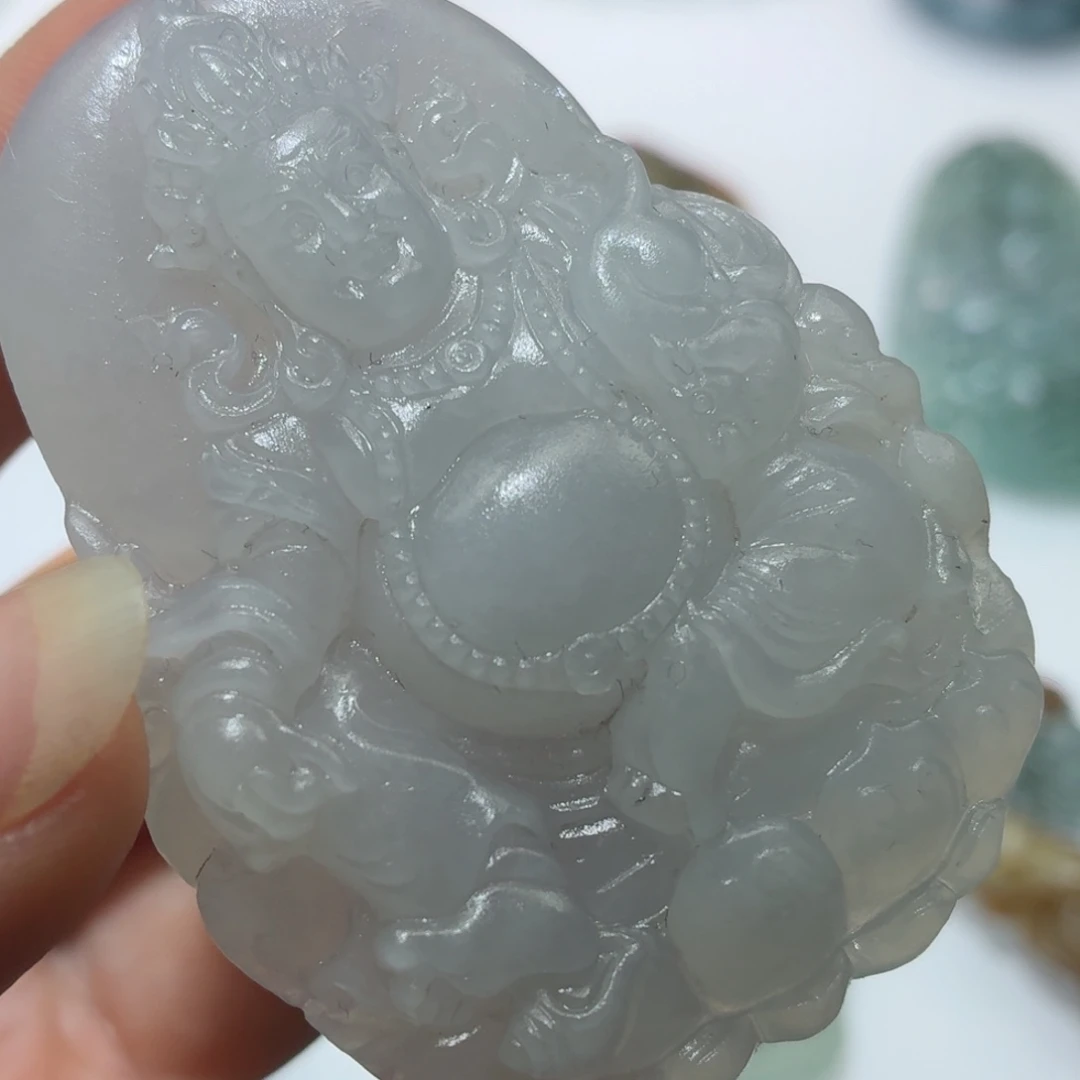 定制翡翠未镶嵌毛货