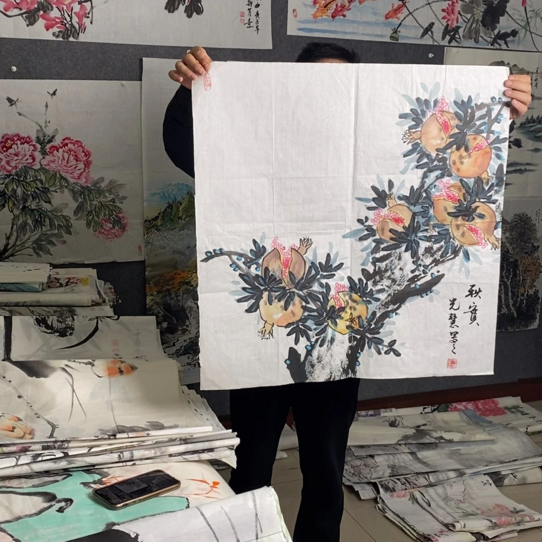 国画手写手绘国画作品31