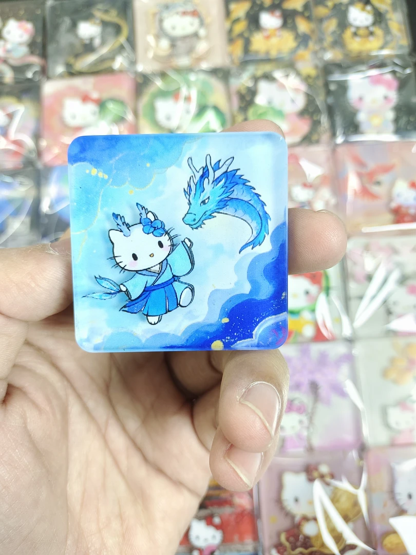 【三丽鸥】(正方)加厚亚克力冰箱贴/二创/diy/亚克力/动漫周边