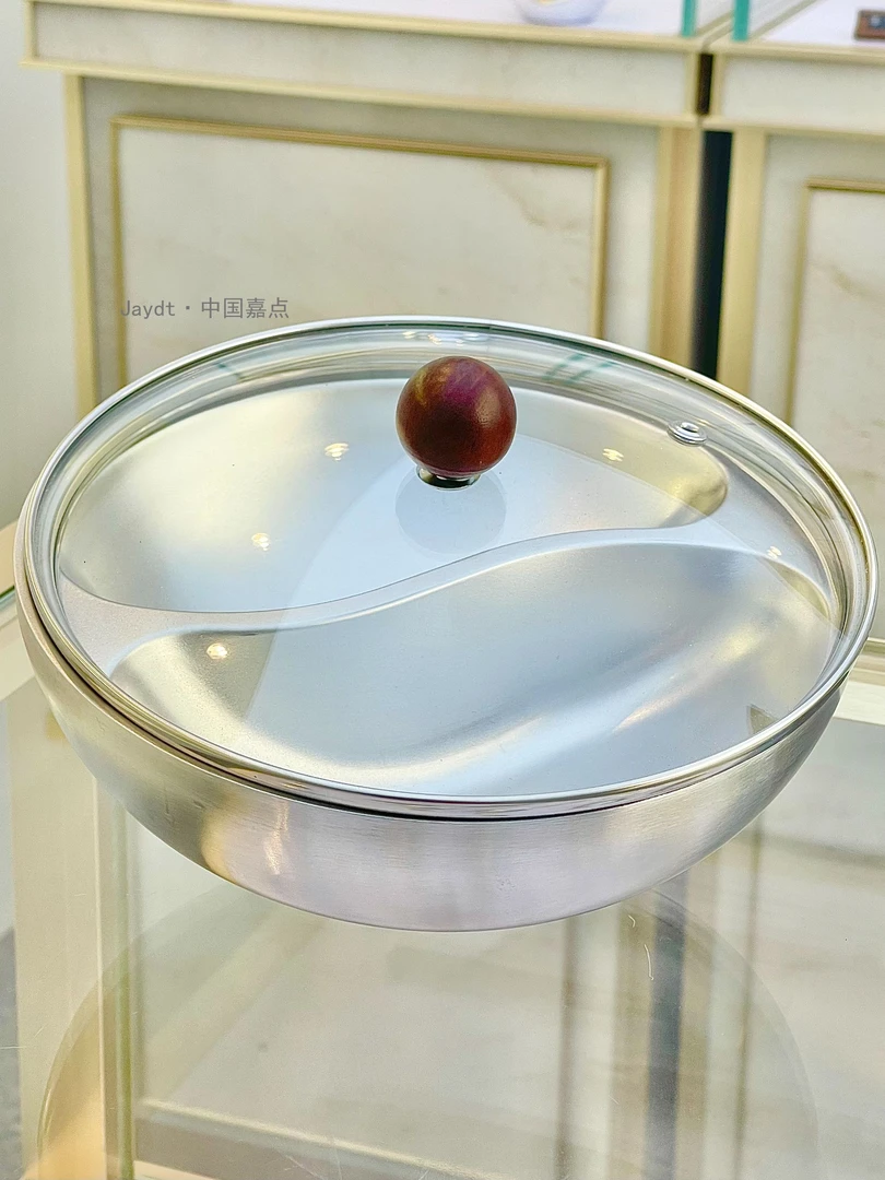 304不锈钢鸳鸯碗双层防烫韩式鸳鸯碗分格碗吃面吃饭防烫碗