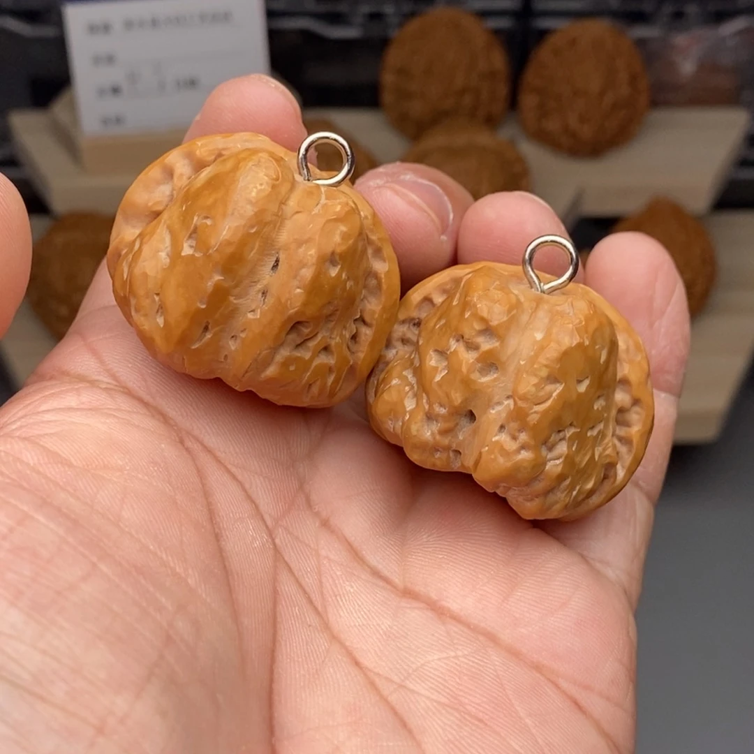 核桃把件 赛博蛤蟆头