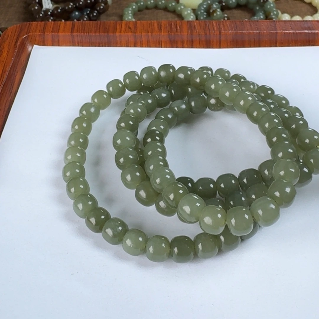 散***拉手链未镶嵌和田玉