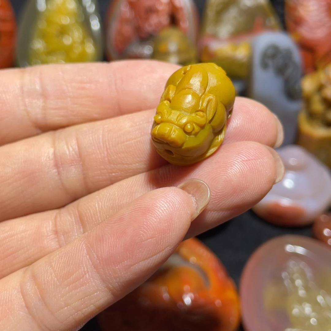 玛瑙/玉髓合金颈饰