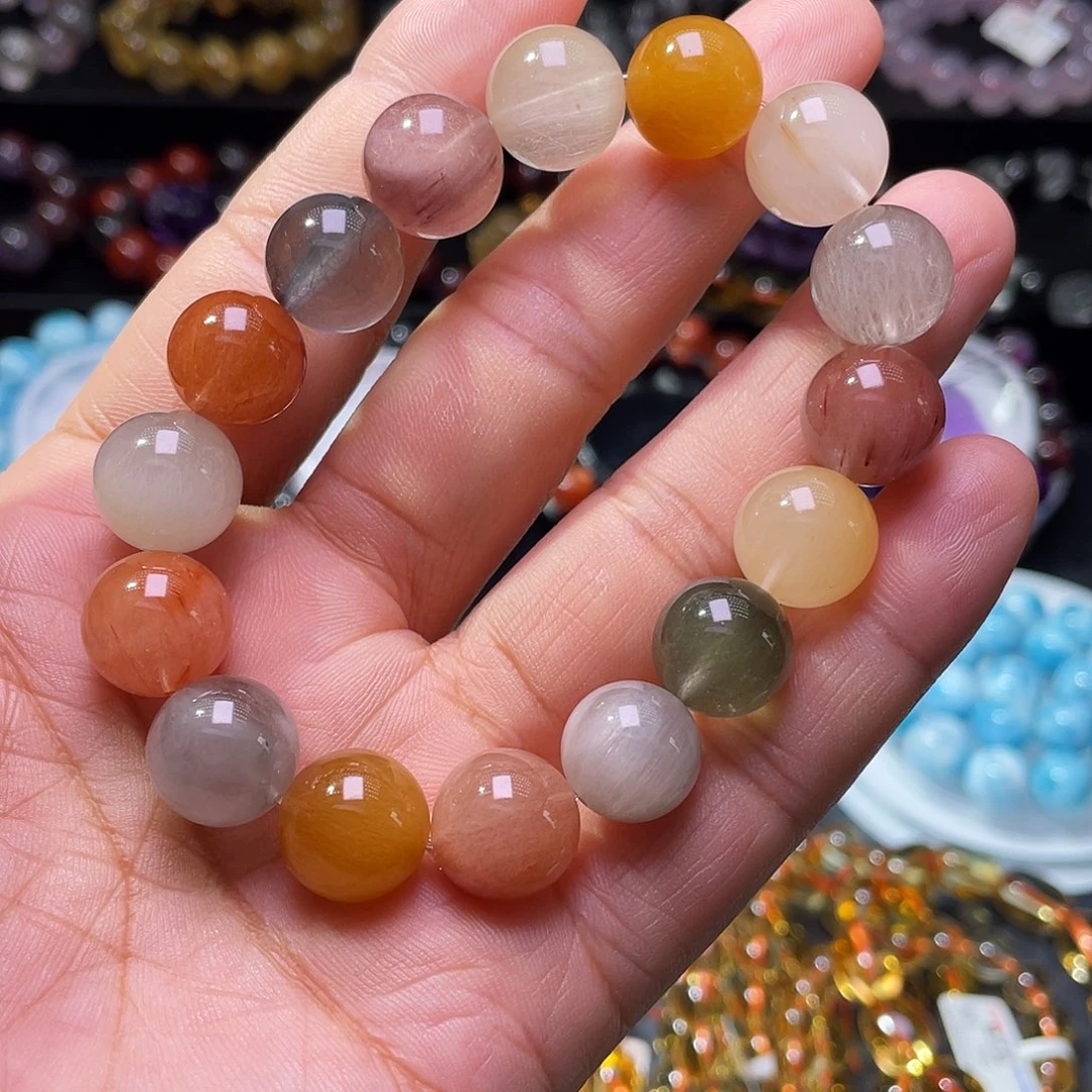 手链水晶未镶嵌彩兔毛