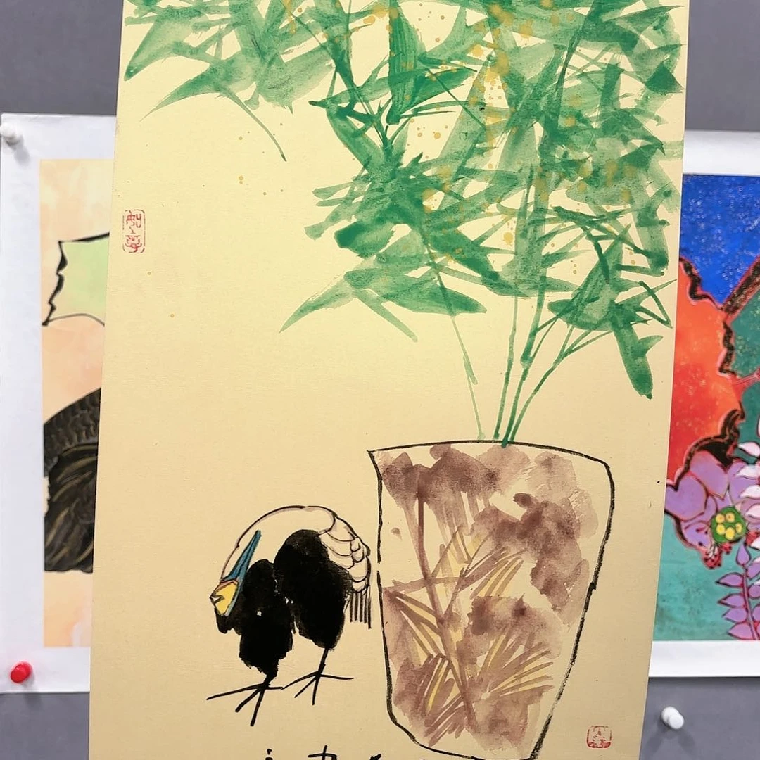 国画国画纯手绘作品请放心去藏