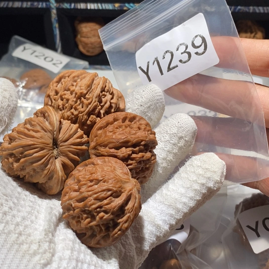 渣***手文玩核桃吊坠打包核桃2对