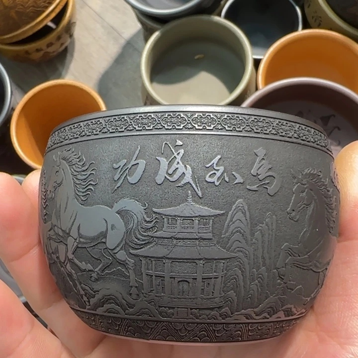 茶杯紫砂全手工制作工艺