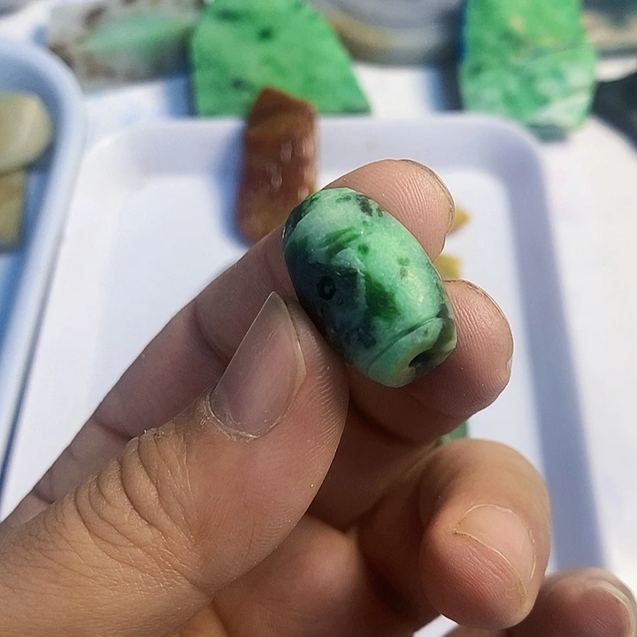散珠翡翠天然翡翠A货挂件