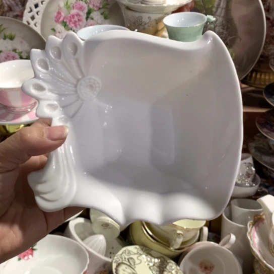 瓷片微瑕陶瓷处理介意请慎拍15厘米