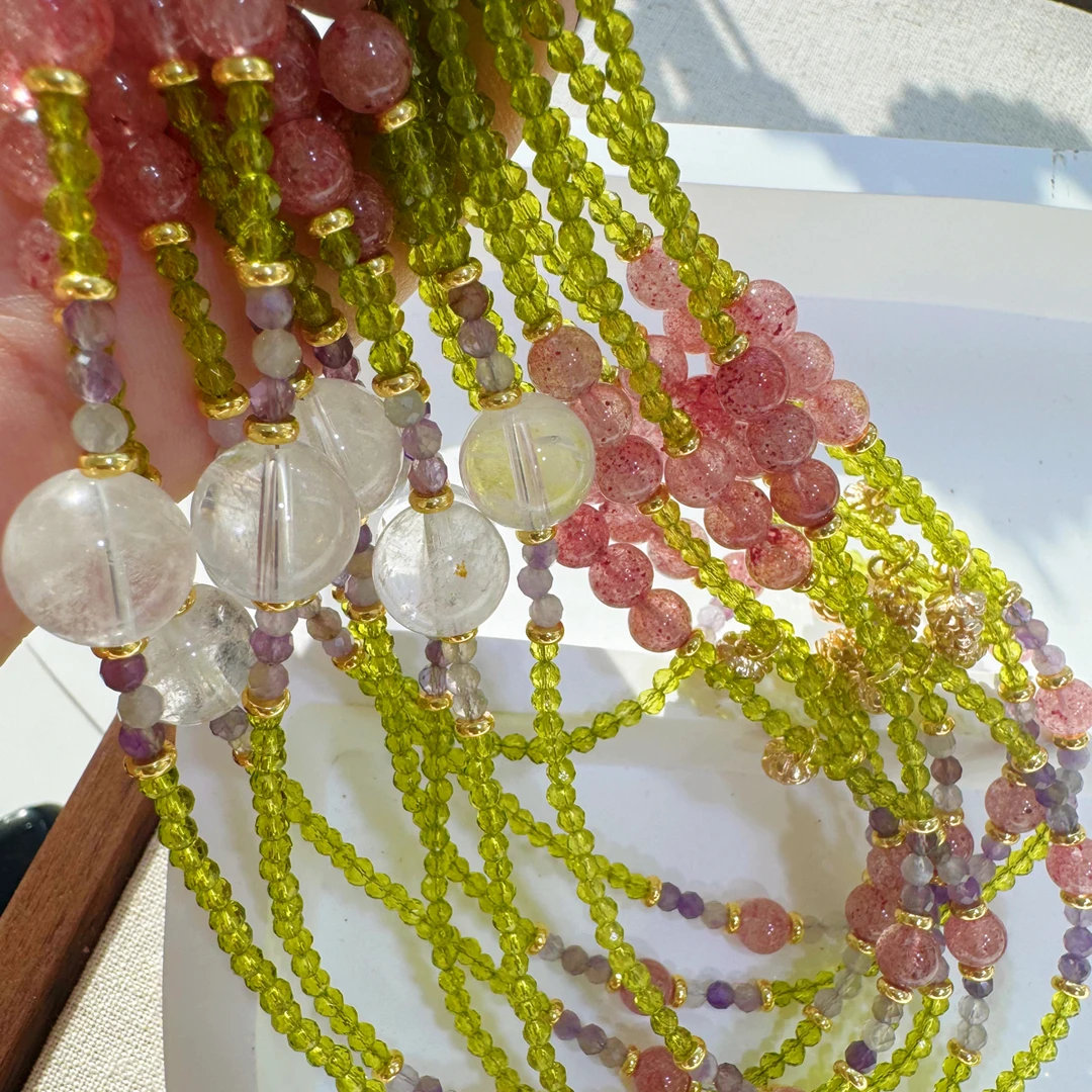 【绿野仙踪】草莓晶原创项链125