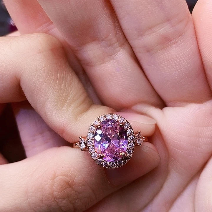 银S925镶嵌碧玺珠宝奇石