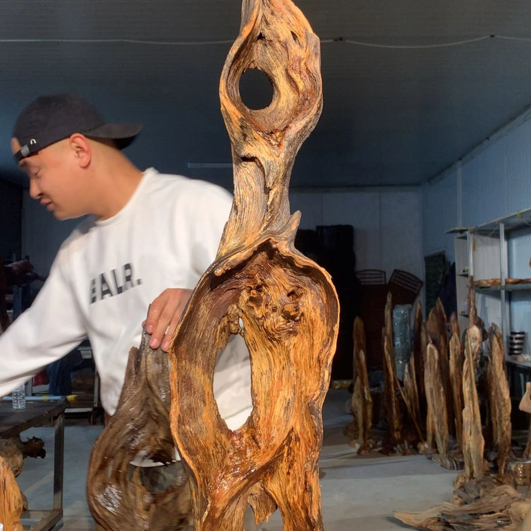 大***王木琥珀木天然家居摆件6