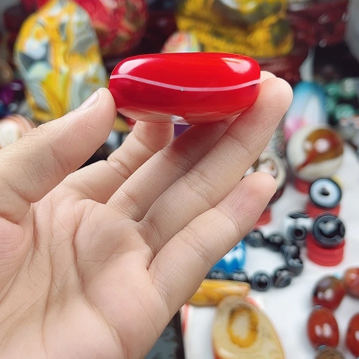 玛瑙/玉髓未镶嵌耳饰