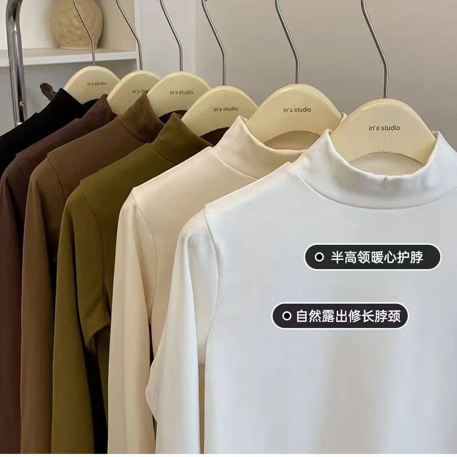 福利款德绒打底衫