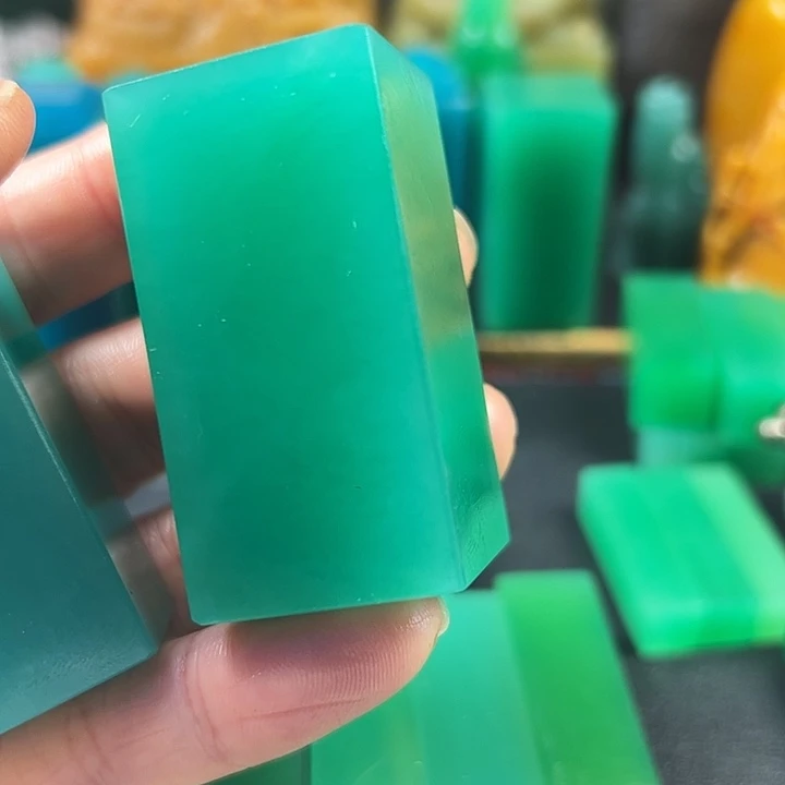 寿山石印石破**人寿山石篆刻章