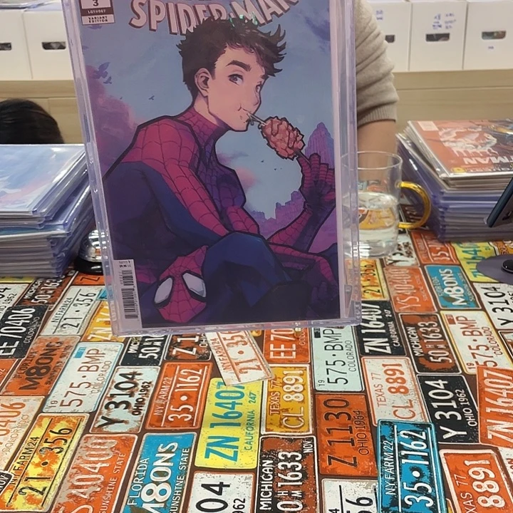 纸神奇蜘蛛侠蔷薇变体