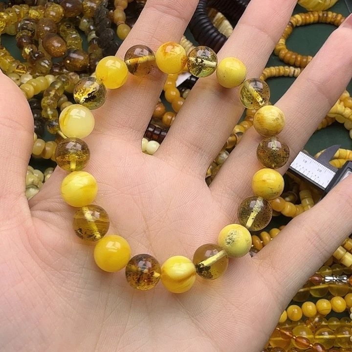 琥珀未镶嵌珠宝奇石