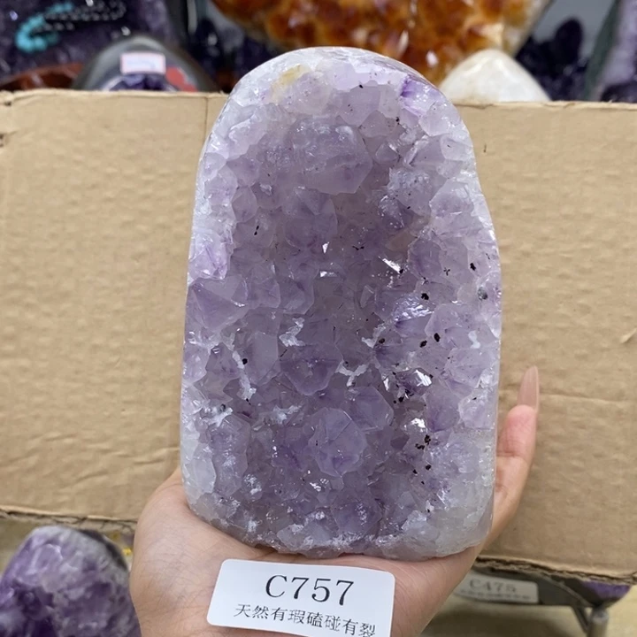 未镶嵌大型摆件（非配饰）紫晶
