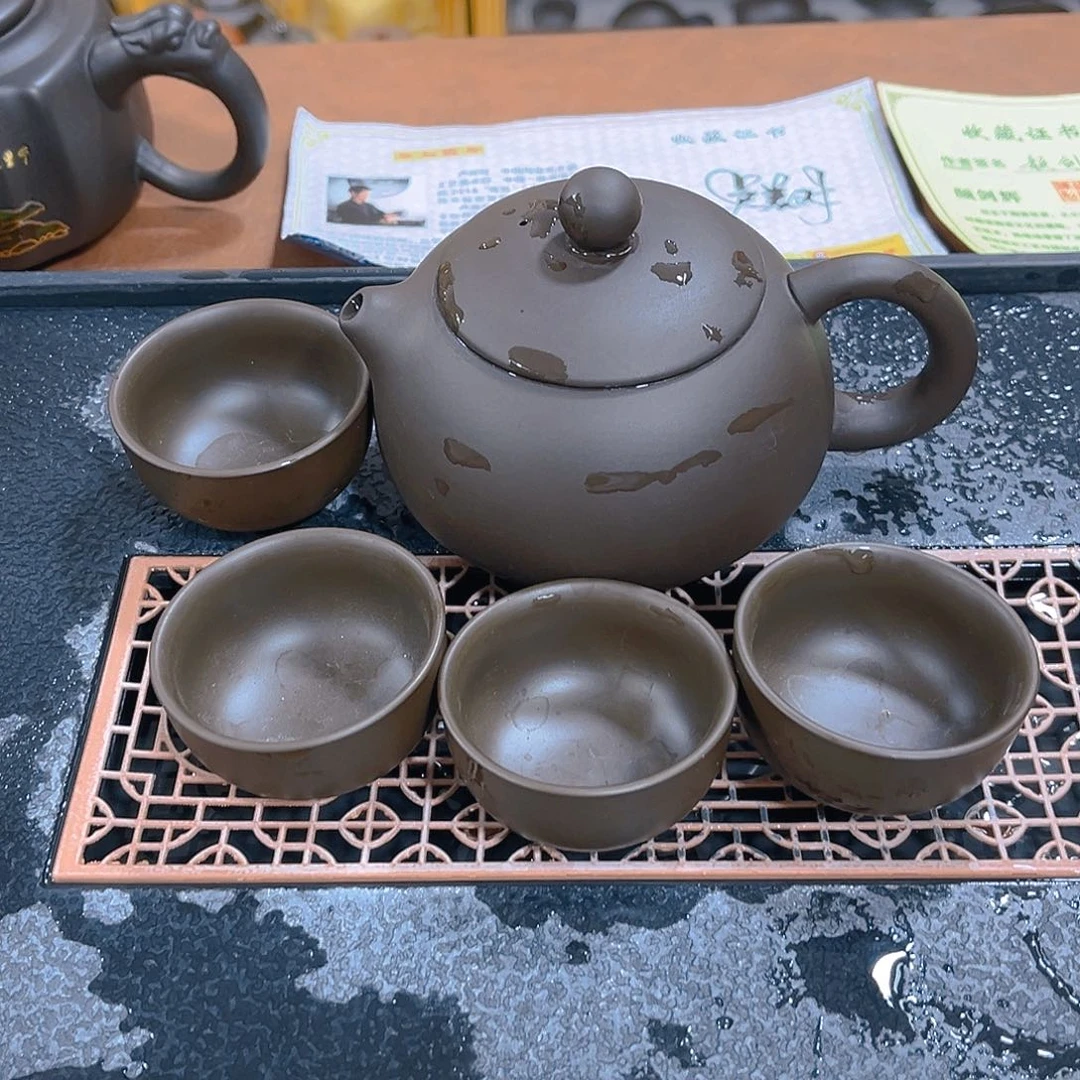 茶壶紫砂紫砂壶200一壶4杯