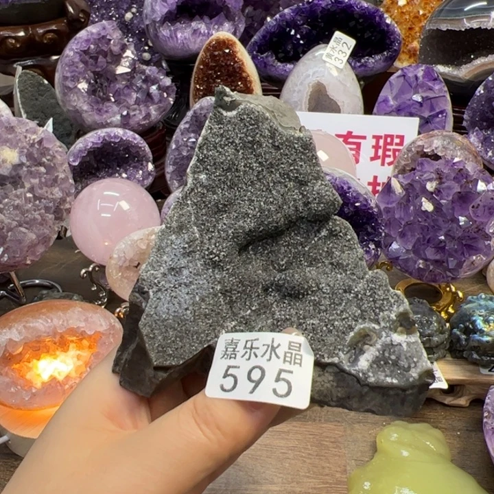 未镶嵌紫晶大型摆件（非配饰）595