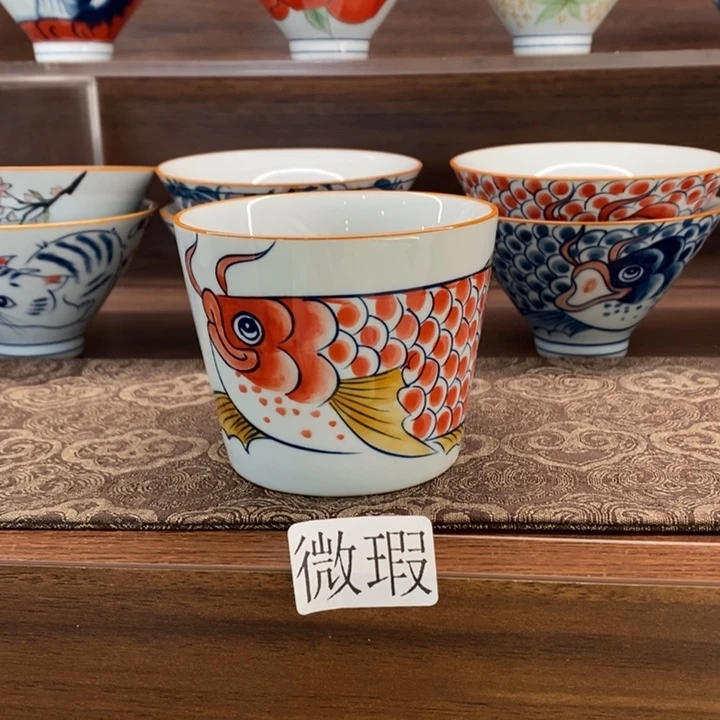 釉下老陶泥手工绘制