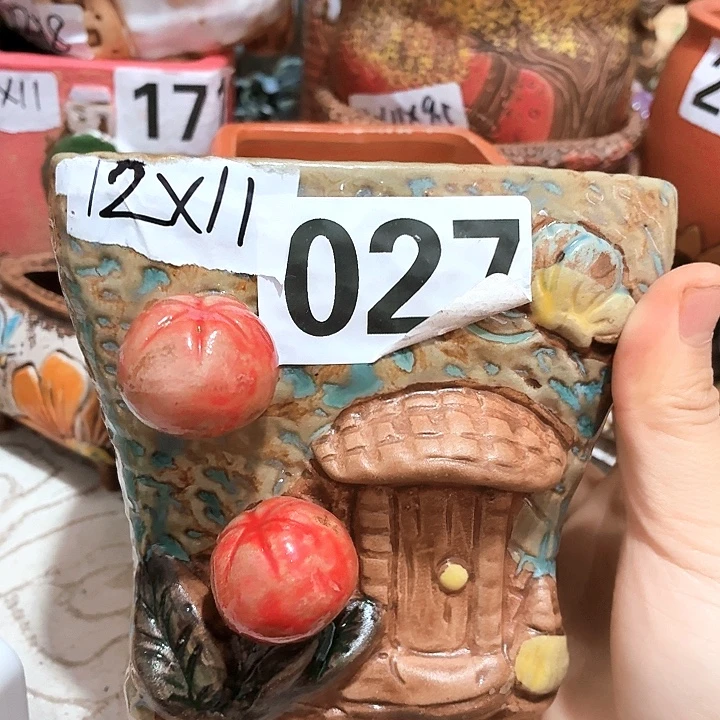 多肉花盆满15包邮