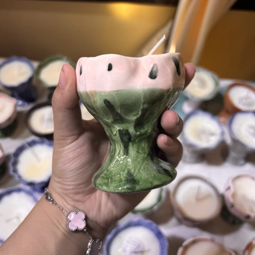 陶瓷手作香薰蜡烛