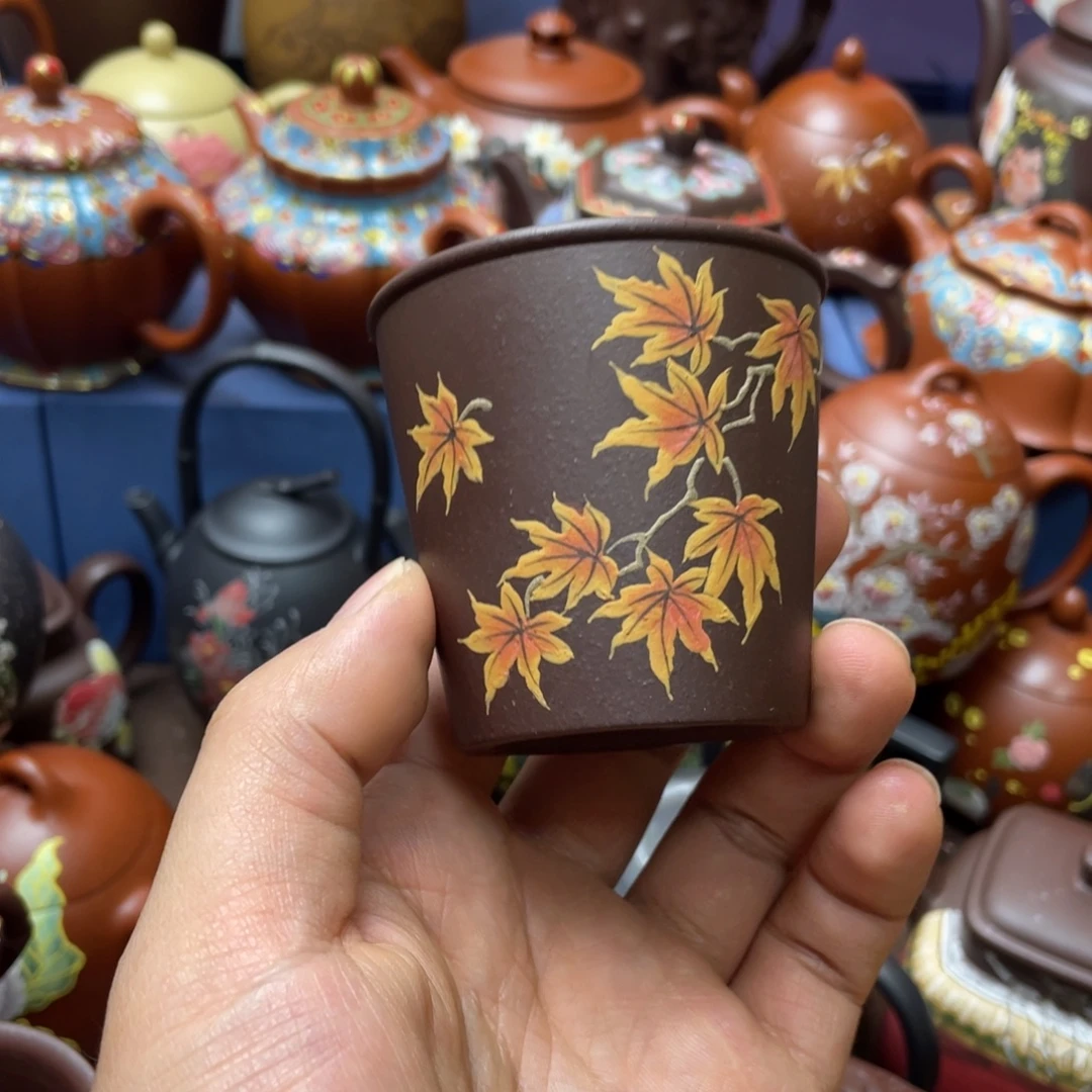 茶杯紫砂紫砂主人杯100cc