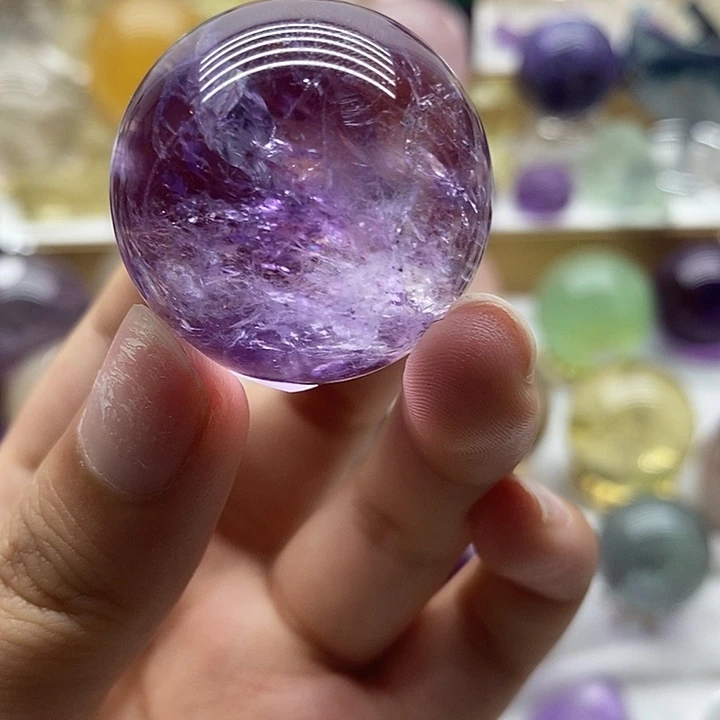 水晶珠宝半成品未镶嵌吃*