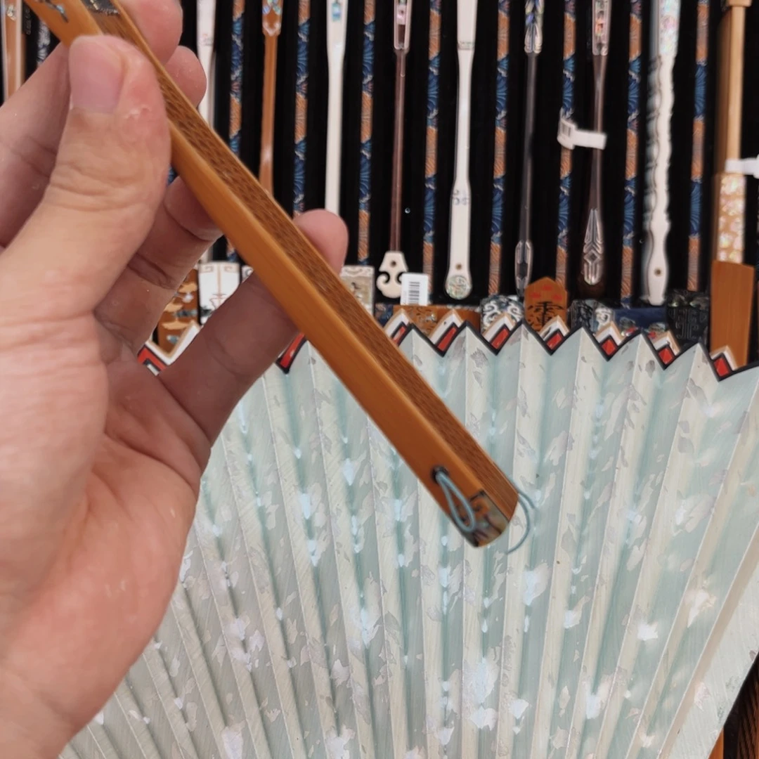 如***龍扇子纯手工制作折扇