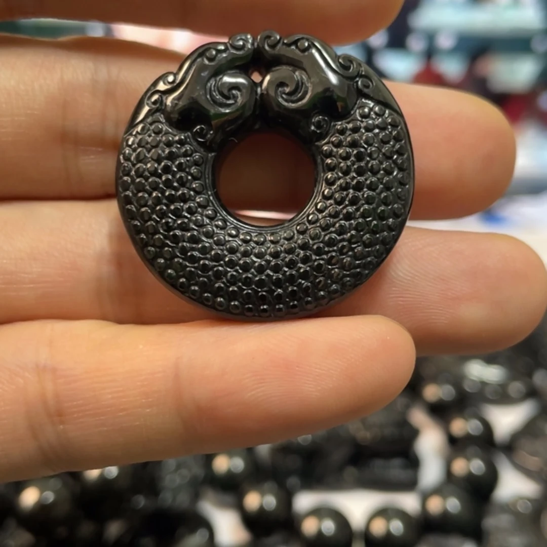 【闪购商品】翡翠吊坠(不含链)未镶嵌龙扣