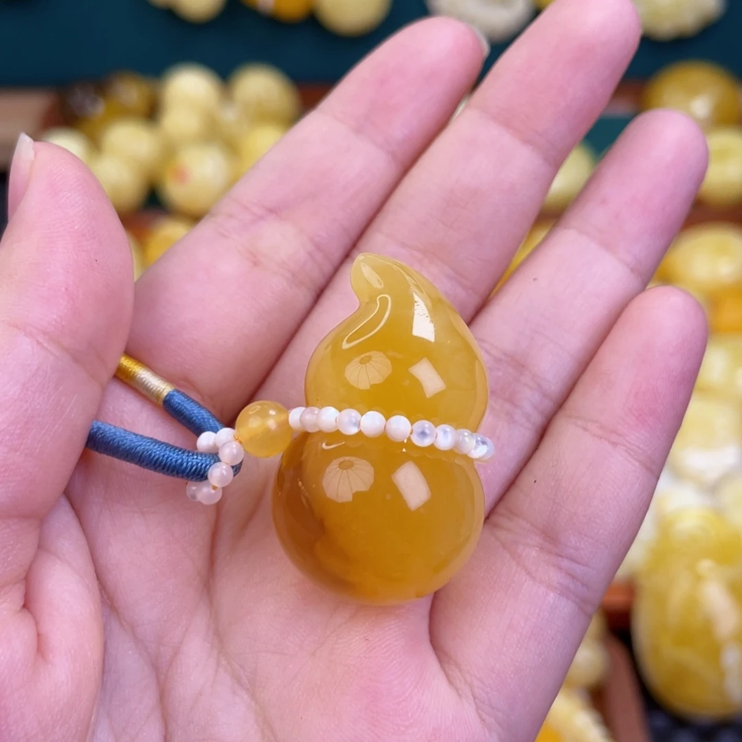 蜜蜡项链未镶嵌蜜蜡