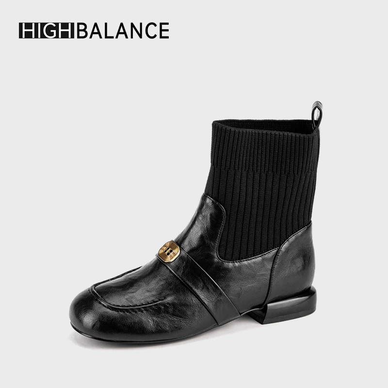 HIGH BALNCE/6688287时尚靴粗跟女靴子B