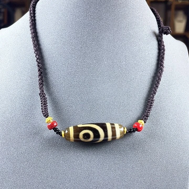 玛瑙/玉髓颈饰合金