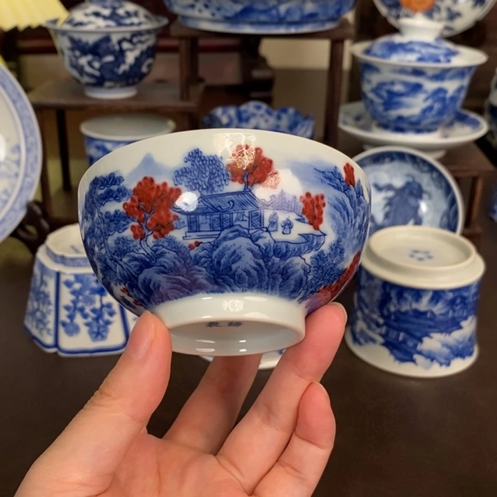 景德镇陶瓷手工手绘