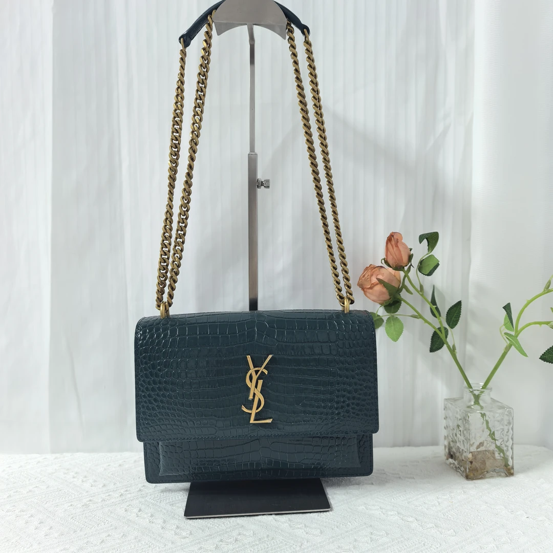 95新 YSL/圣罗兰 圣罗兰时尚女士斜挎包918 8860