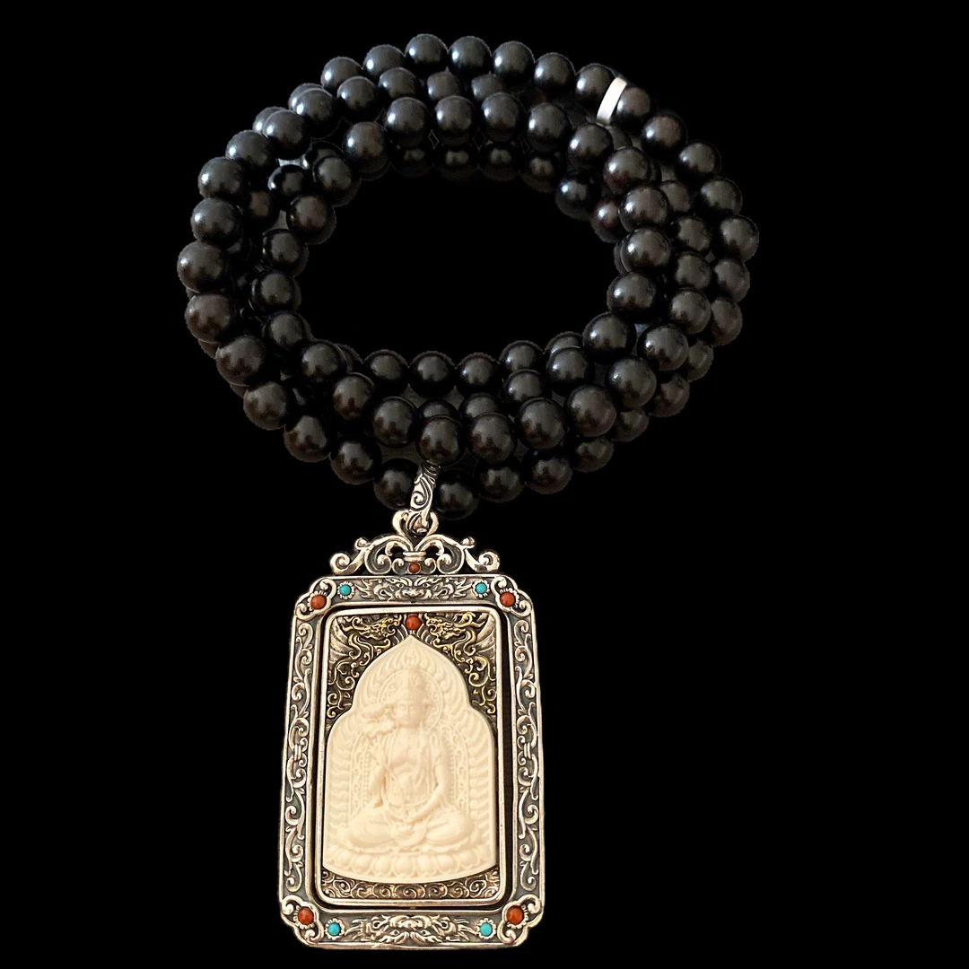 V8754 猛犸吊坠（大势至）孤品