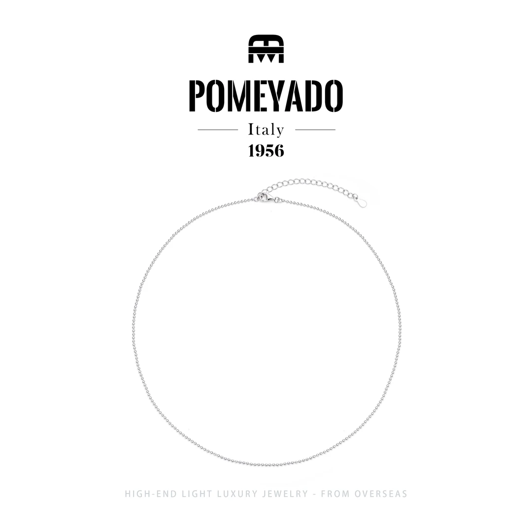 链子925银 【素雅】Pomeyado秋季新品轻奢素链F1654