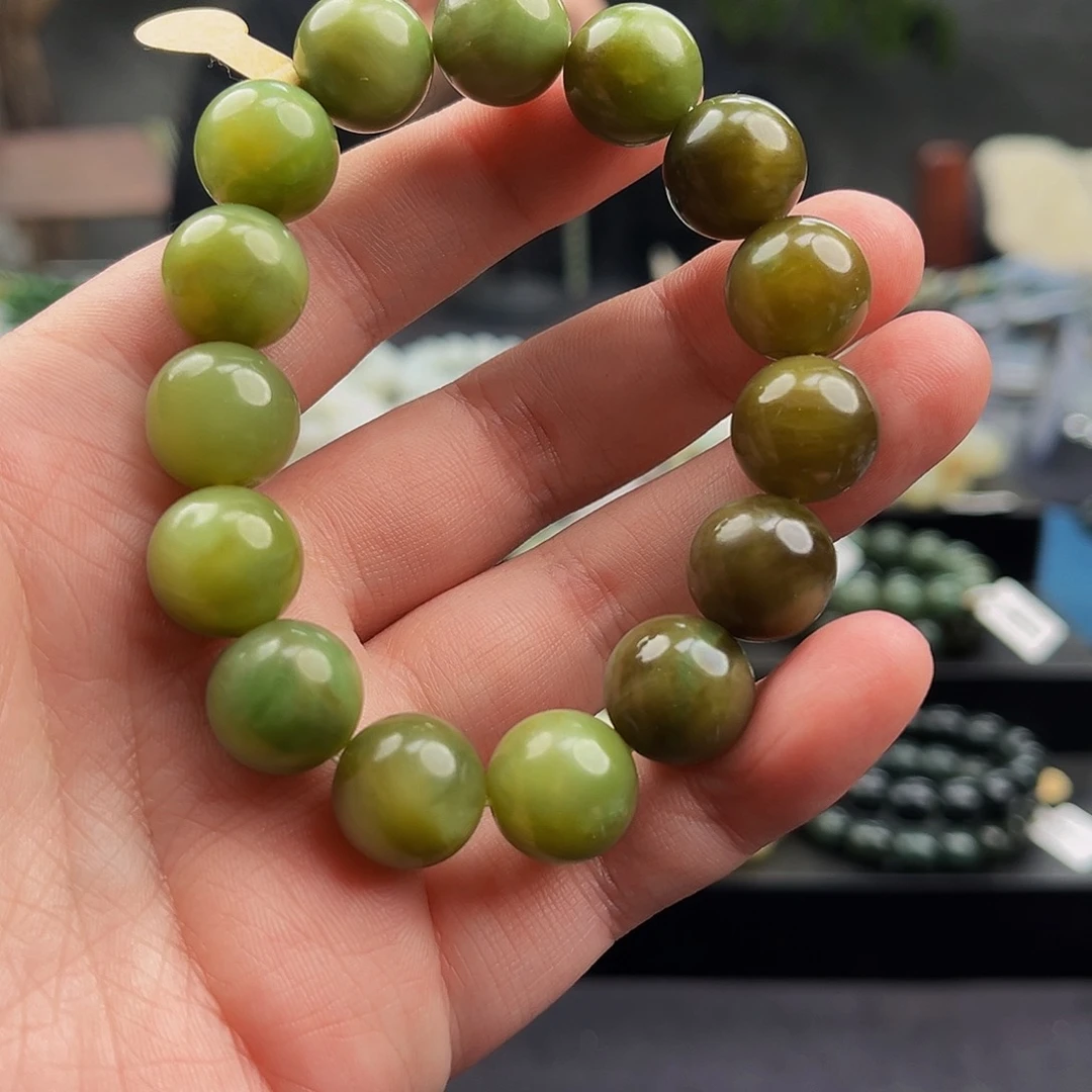 和田玉手串未镶嵌