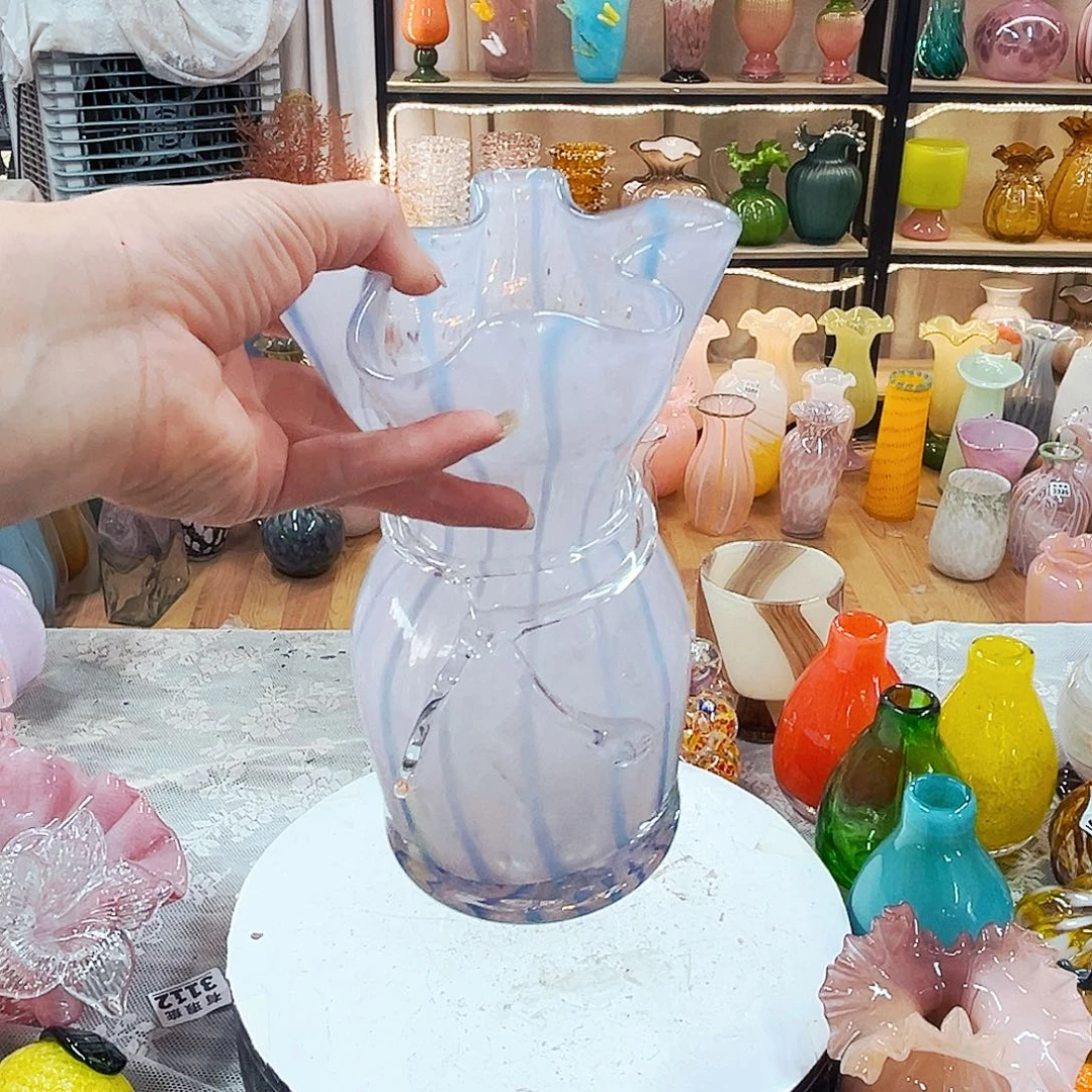 大***轩琉璃福袋瓶家悦花瓶和摆件