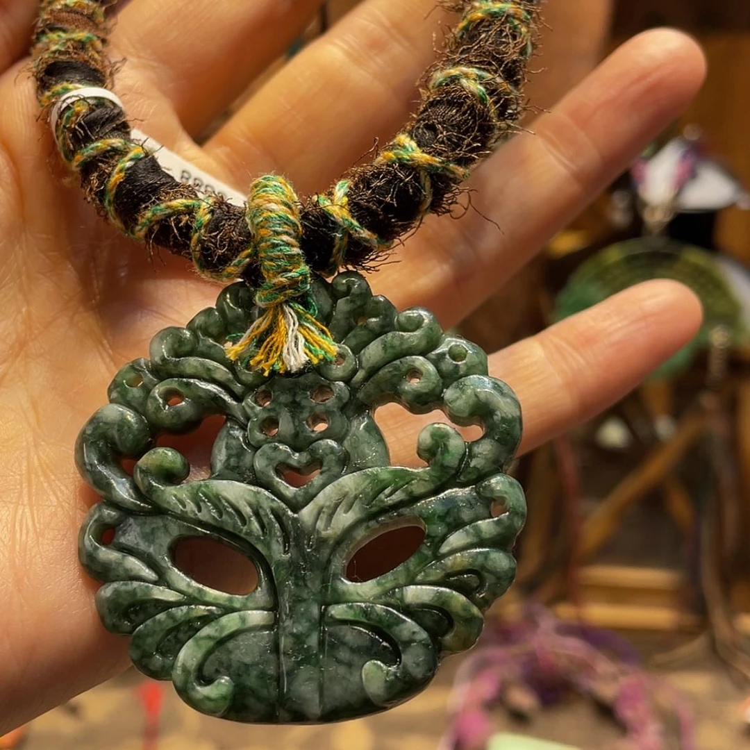 【闪购商品】翡翠未镶嵌颈饰