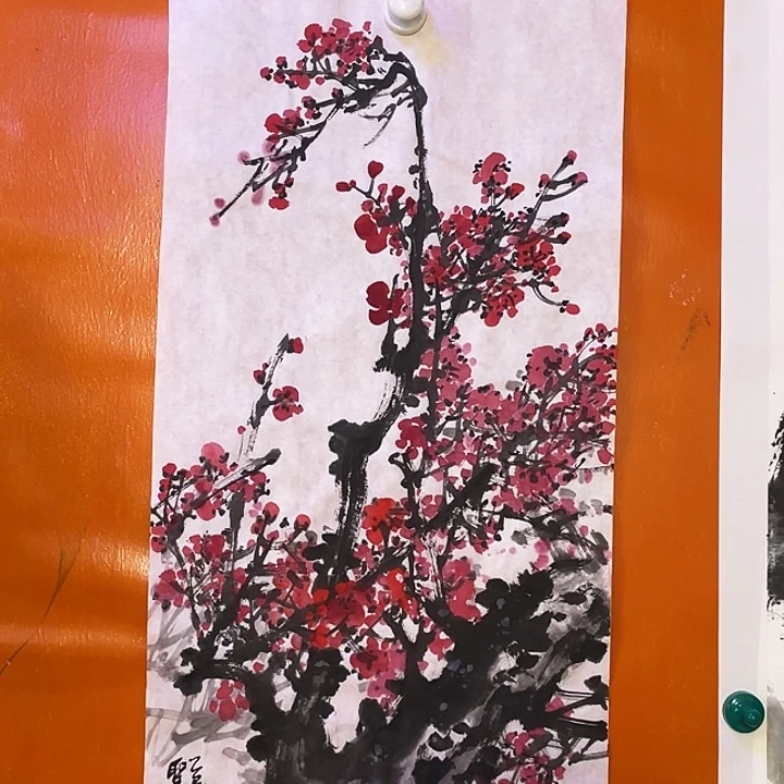 国画张圣敏先生纯手绘作品