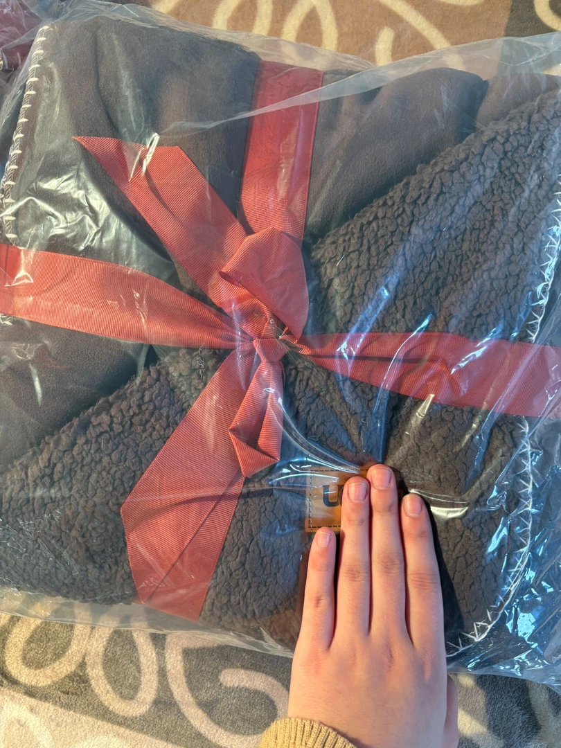 老板娘推荐——深棕gege加厚毛毯