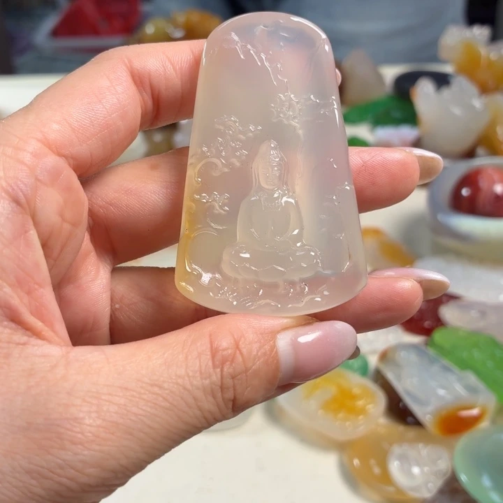 未镶嵌吊坠(不含链)玛瑙/玉髓